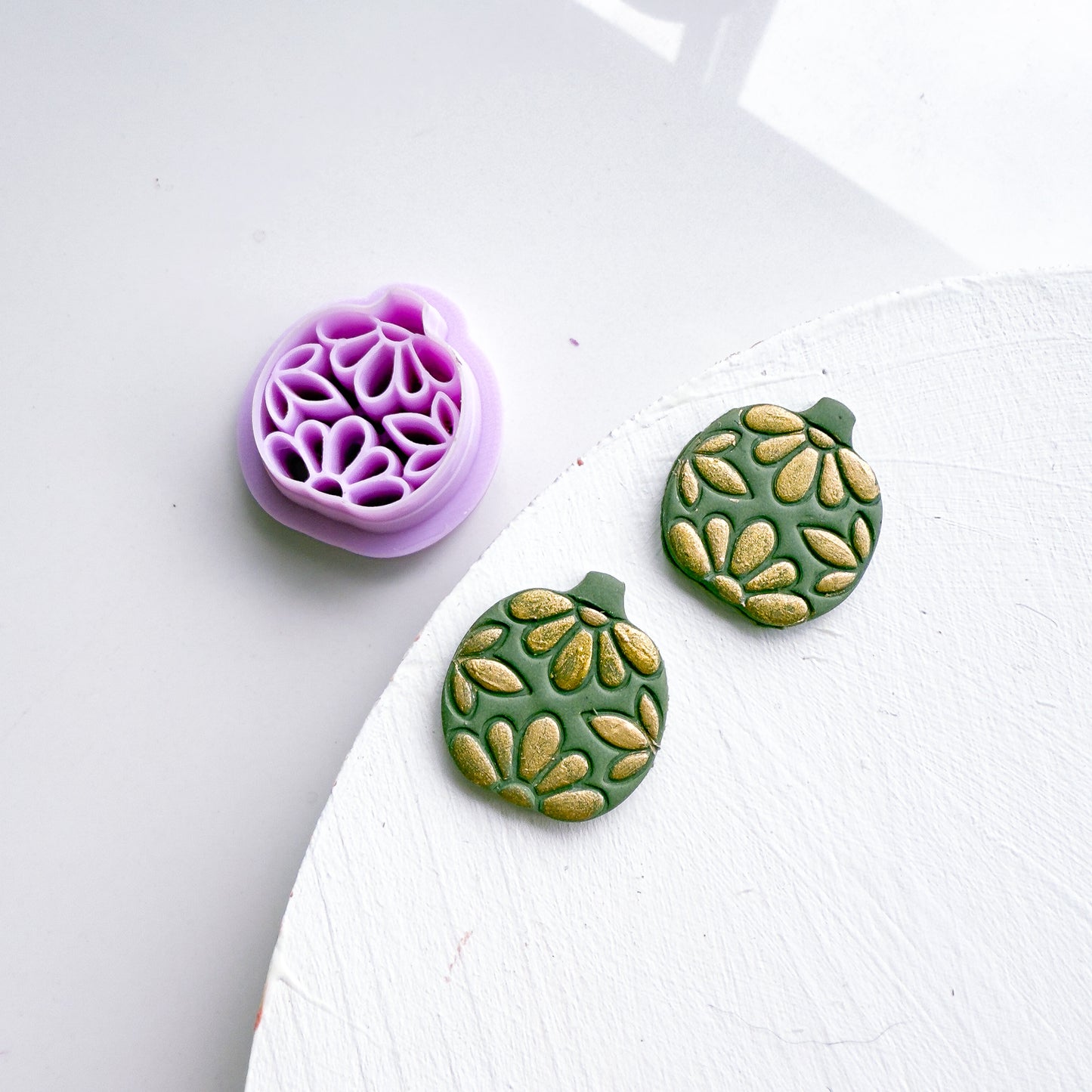 Flower Imprint Pumpkin Clay Cutter - July 2025 Launch