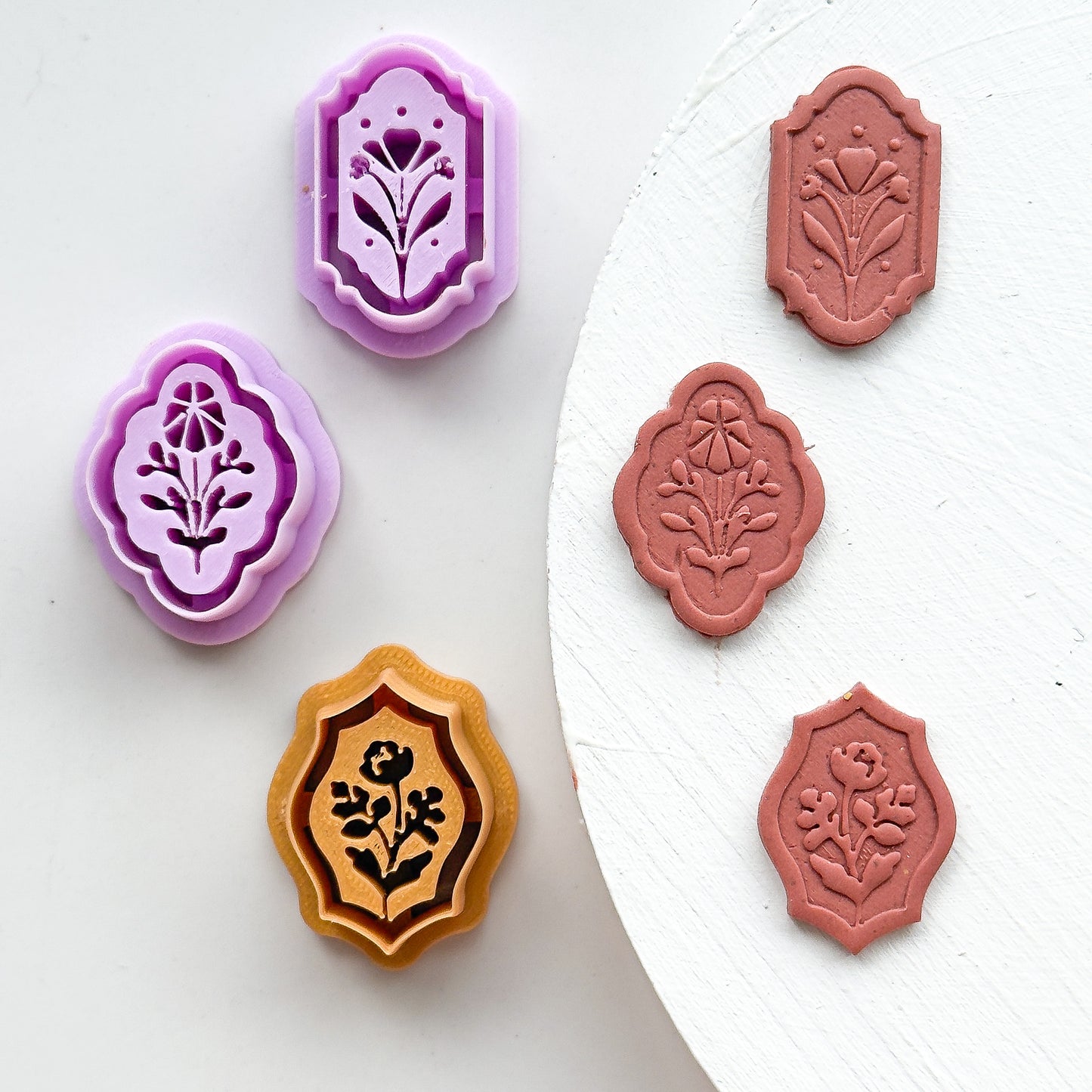Imprint Floral Frames Clay Cutter - July 2025 Launch