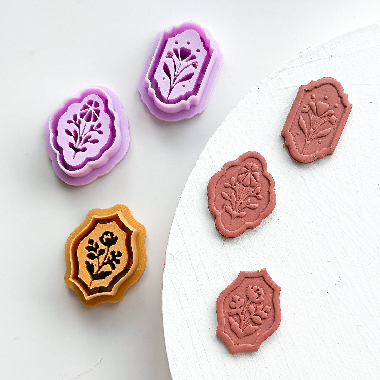 Imprint Floral Frames Clay Cutter - July 2025 Launch
