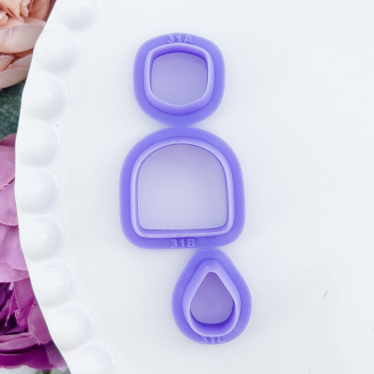 Polly Clay Cutter Set - June Launch (31ABC)