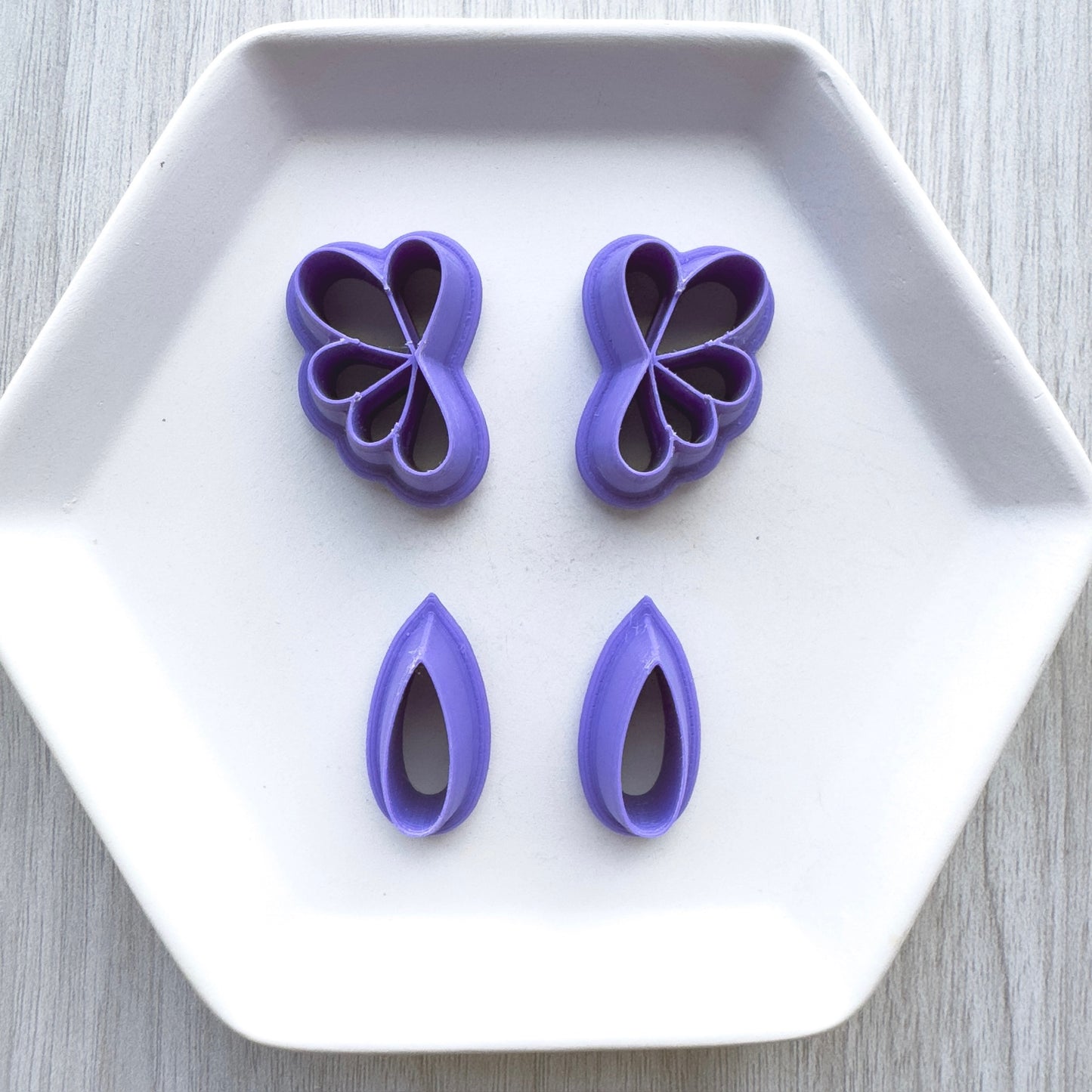 Gemma - Statement Scalloped Stud Set - Clay Cutter March 2024 Launch