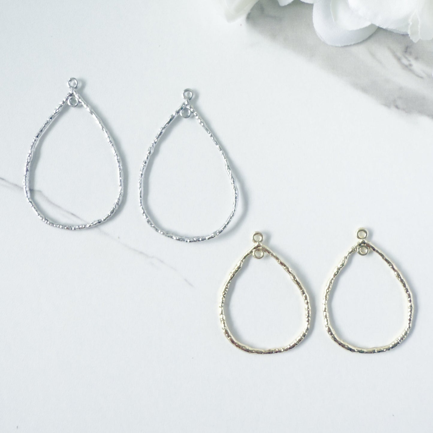 Teardrop Double Dangle Charm (10 PIECES) - September 2025 Launch