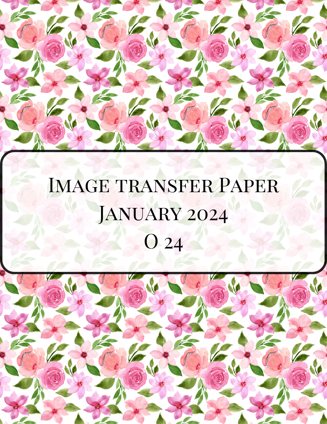 ITS-107 - IMAGE TRANSFER PAPER (O24)