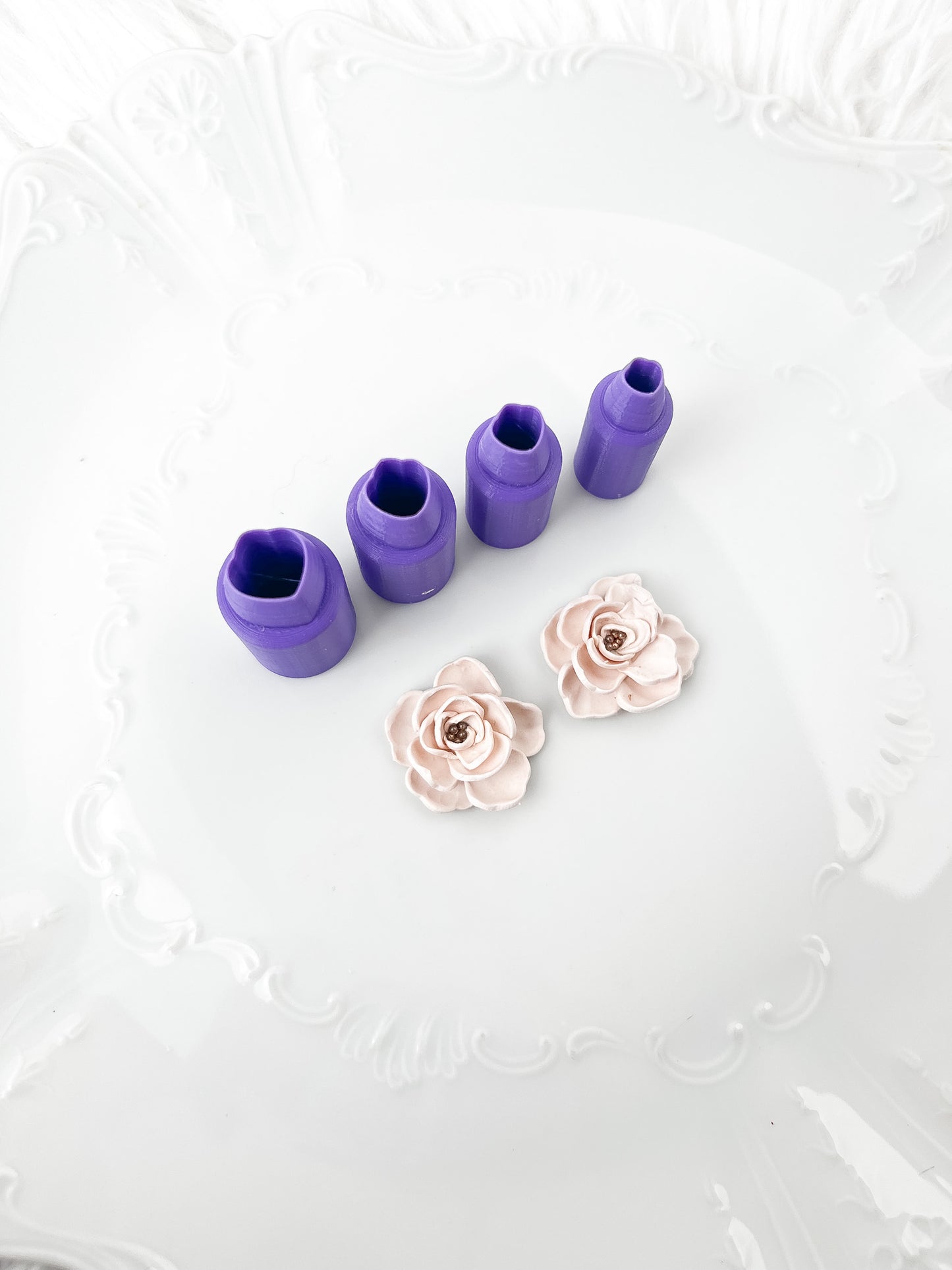 Rounded Flower Petal Micro - 4 Sizes - September 2023