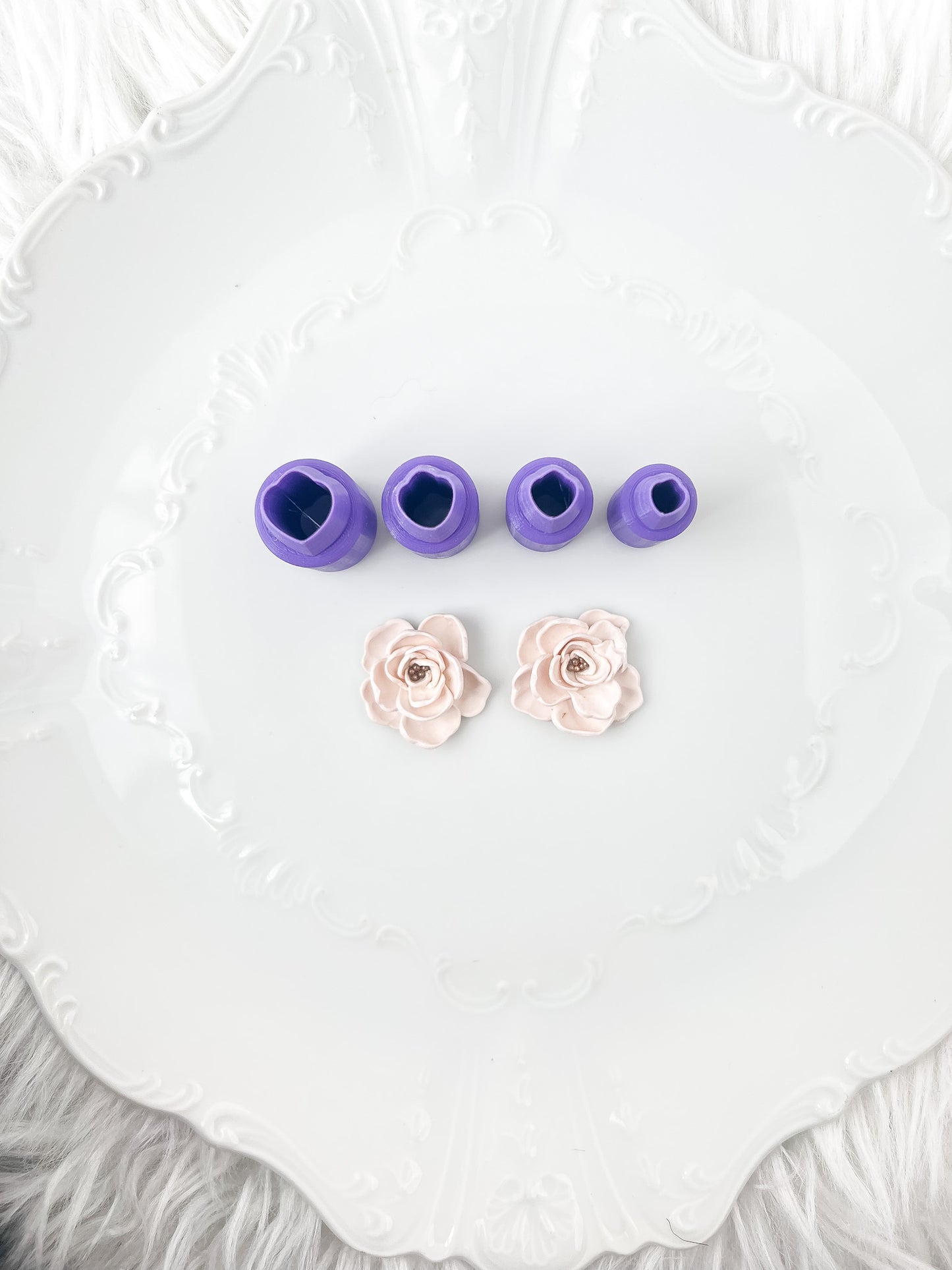 Rounded Flower Petal Micro - 4 Sizes - September 2023
