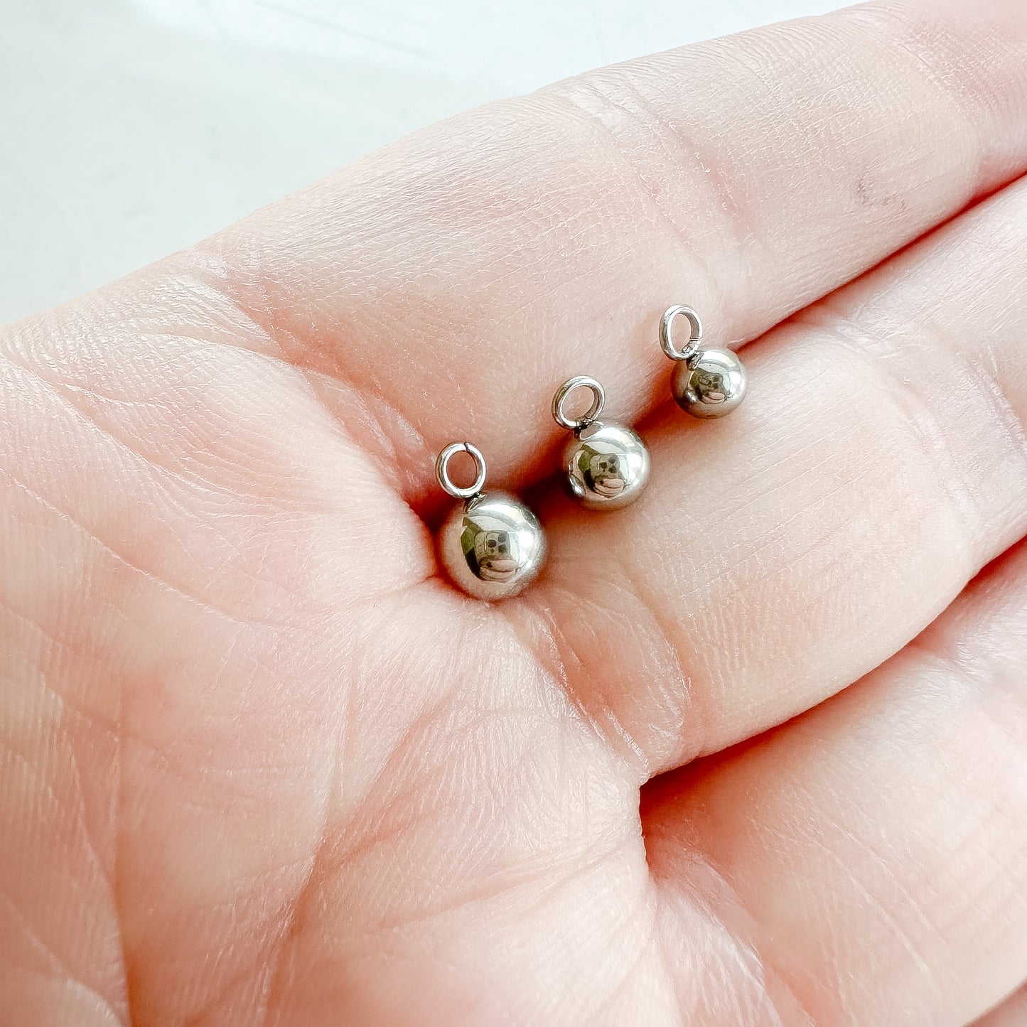 Ball Charm Dangles - 20 PIECES - OCTOBER LAUNCH