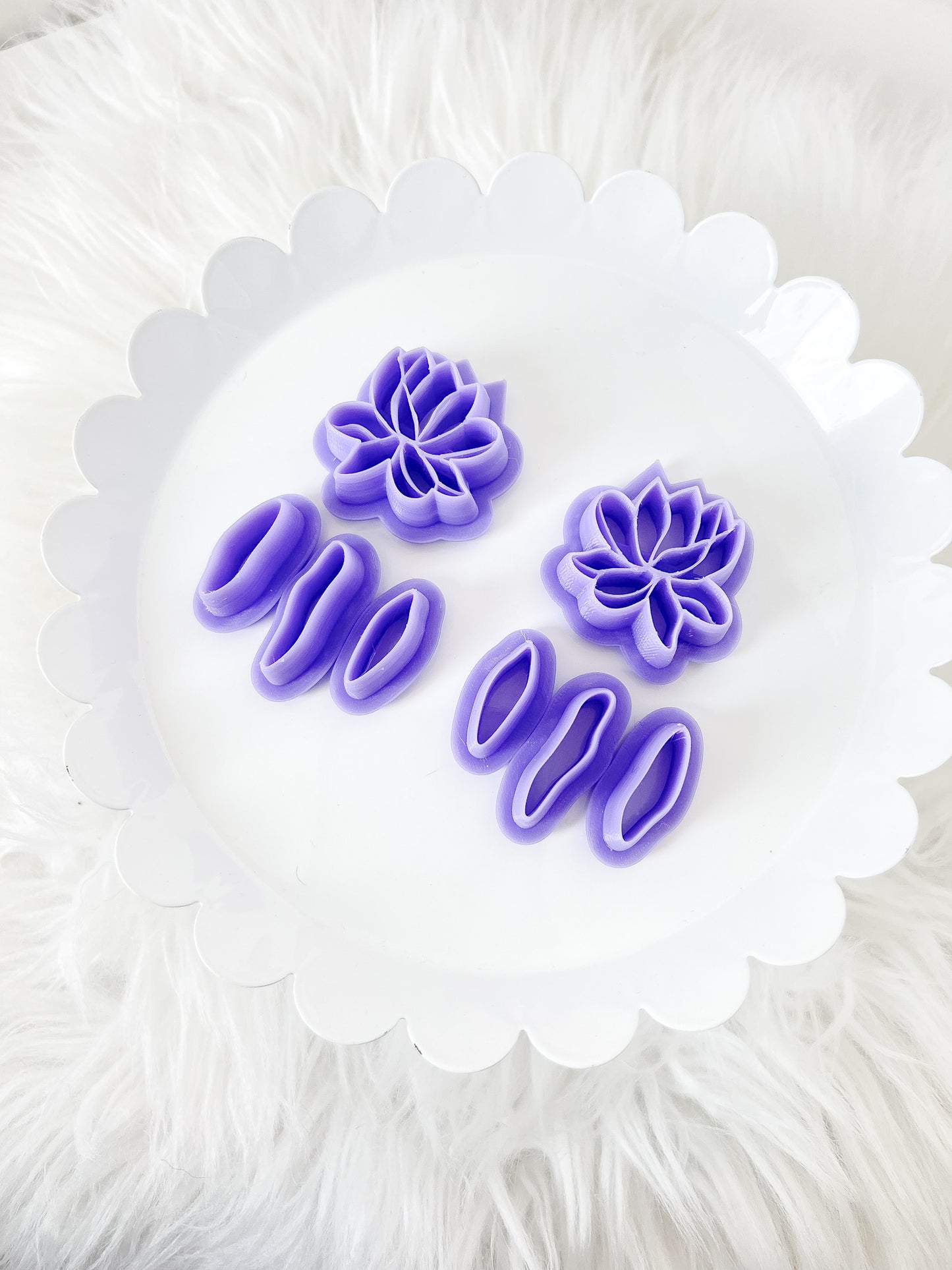 Lotus Dangle Mirrored Set - October Launch