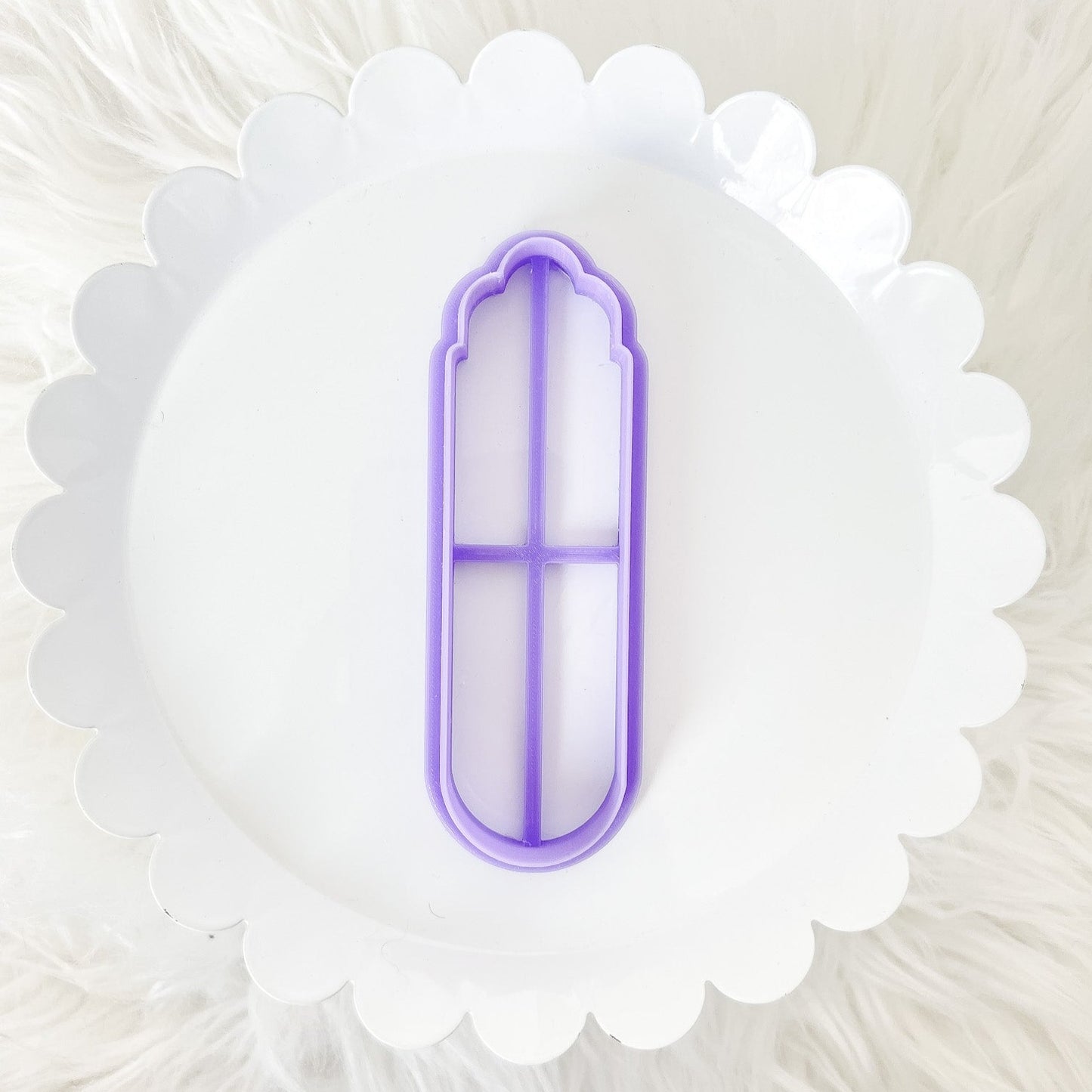 Rounded Scalloped Bookmark - Clay Cutter - October Launch