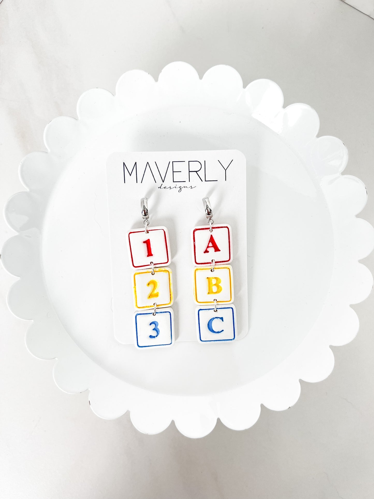 ABC/123 Blocks Clay Cutter Set - August Launch