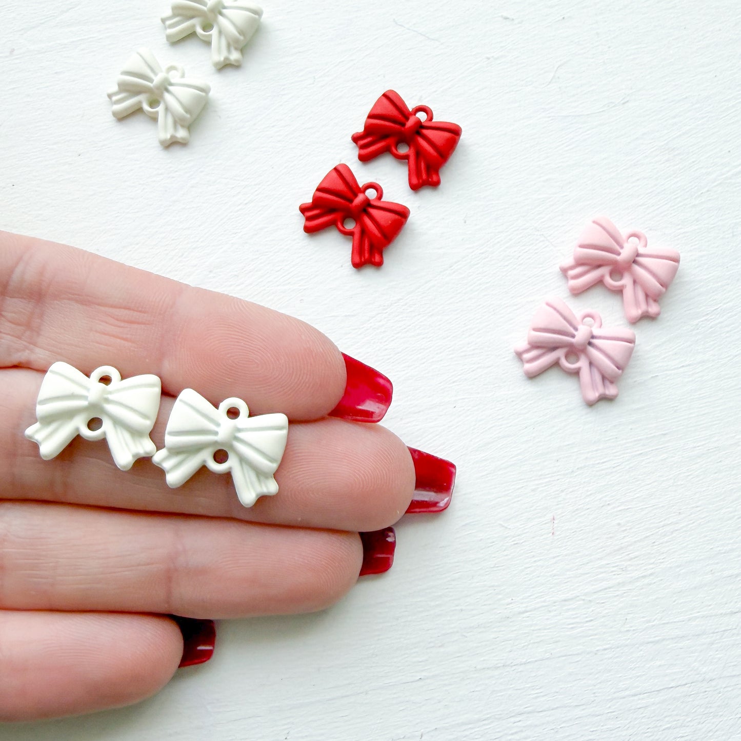 Pleated Bow Connector- 10 PIECES - December 2025 Launch