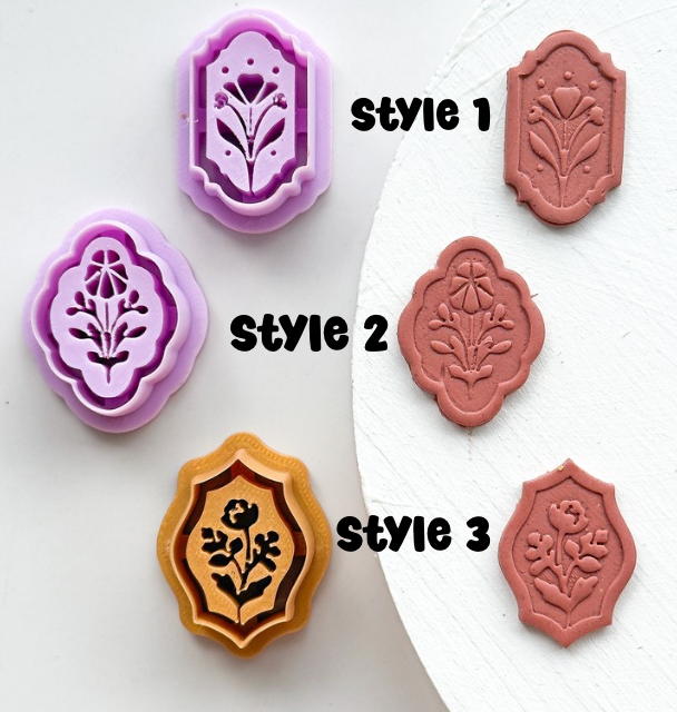 Imprint Floral Frames Clay Cutter - July 2025 Launch