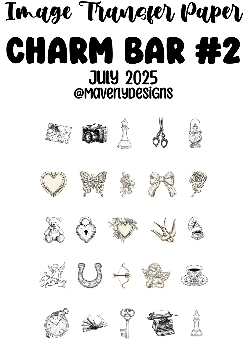 CHARM BAR #2 - Transfer Paper - July 2025 Launch