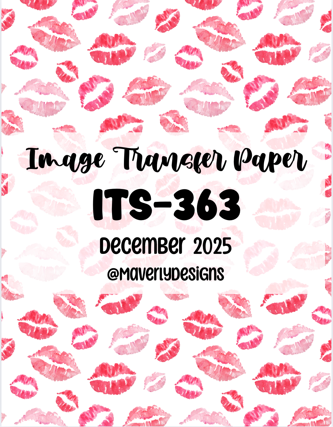 ITS-363 - Transfer Paper - December 2025 Launch