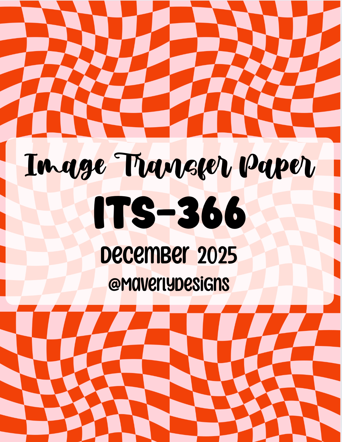 ITS-366 - Transfer Paper - December 2025 Launch