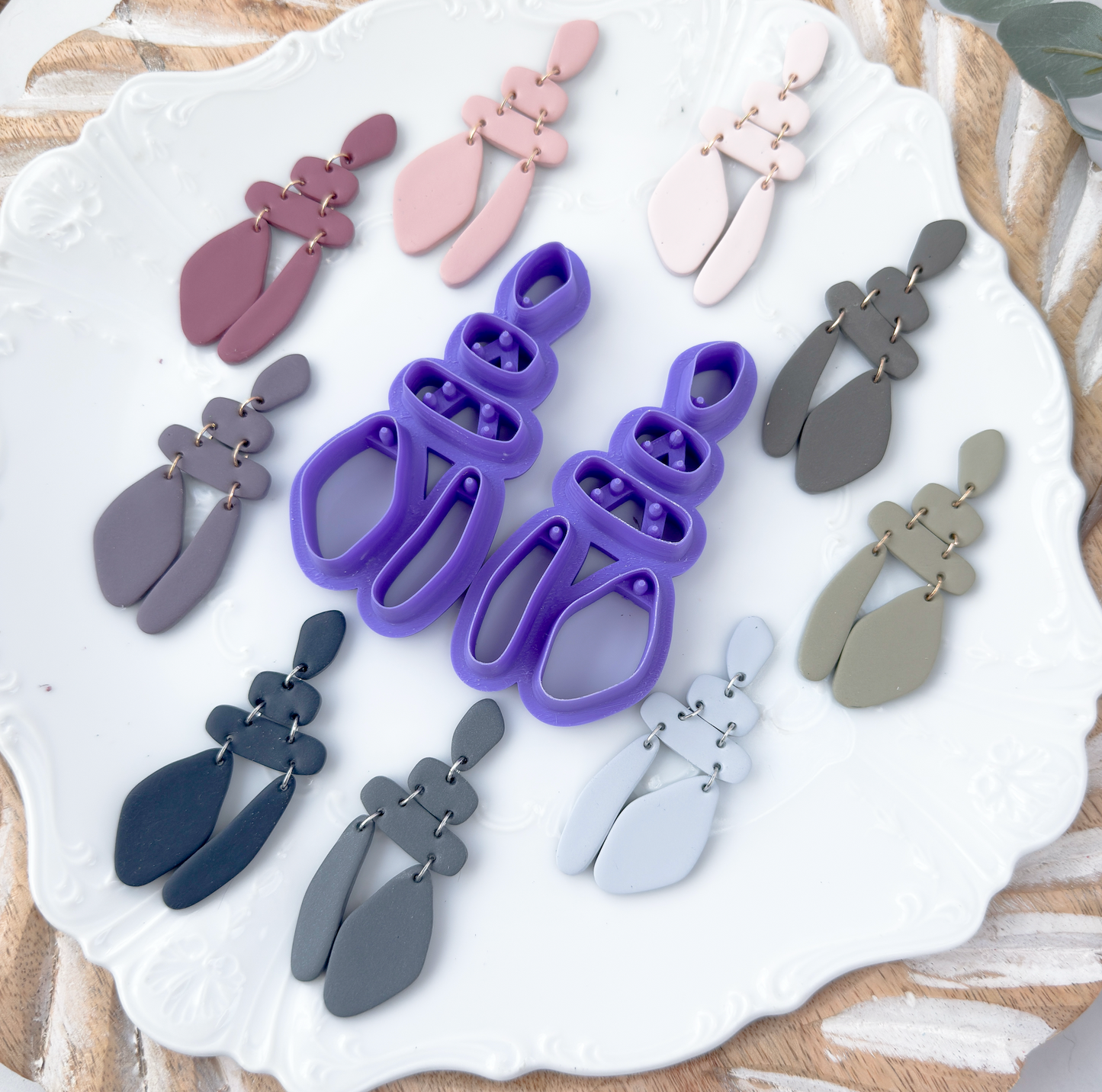 Lunara - All in one Dangle and Hole Guide Clay Cutter - January 2026 Launch