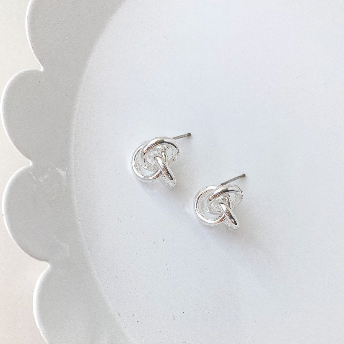 Knot Stud Pack Add On 5 Pairs (10 Pieces)
