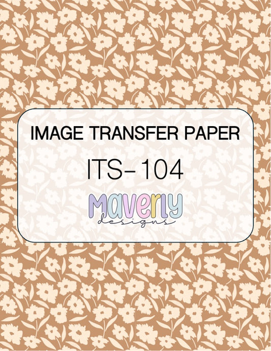 ITS-104 - IMAGE TRANSFER PAPER (O21)