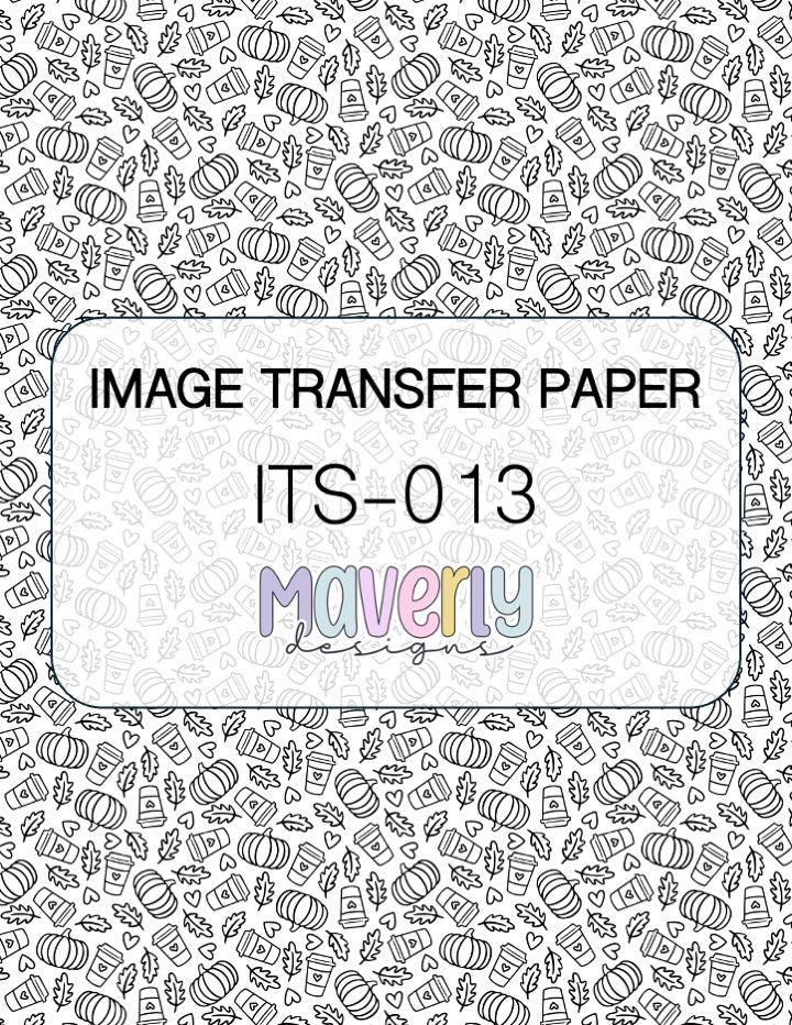 ITS-013 - IMAGE TRANSFER PAPER (A14)