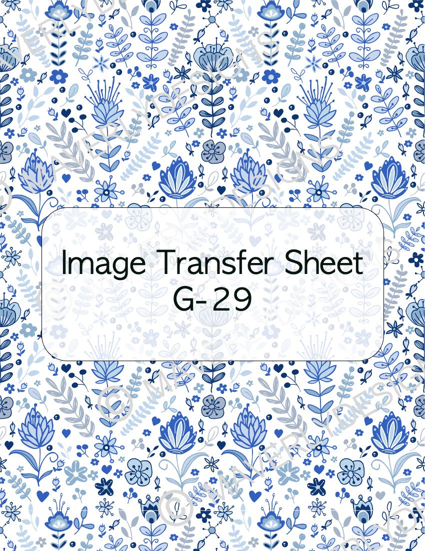 ITS-045 - IMAGE TRANSFER PAPER (G29)