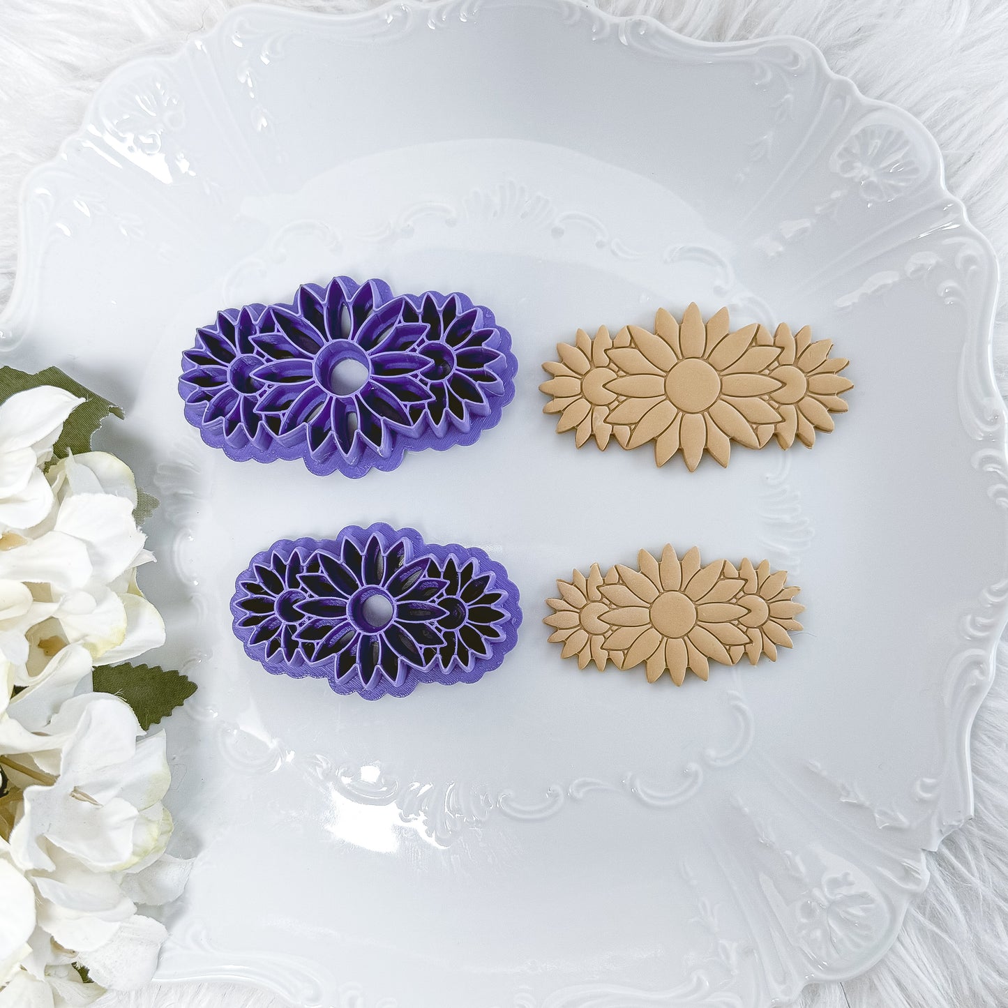 Sunflower Trio Barrette Cutter - January 2024 Launch