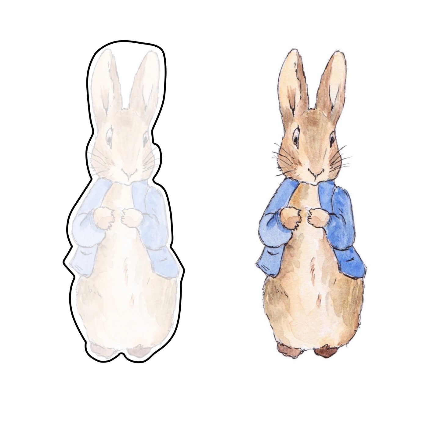 Peter Rabbit #1 Outline Clay Cutter and Matching Transfer Paper - January 2026 Launch