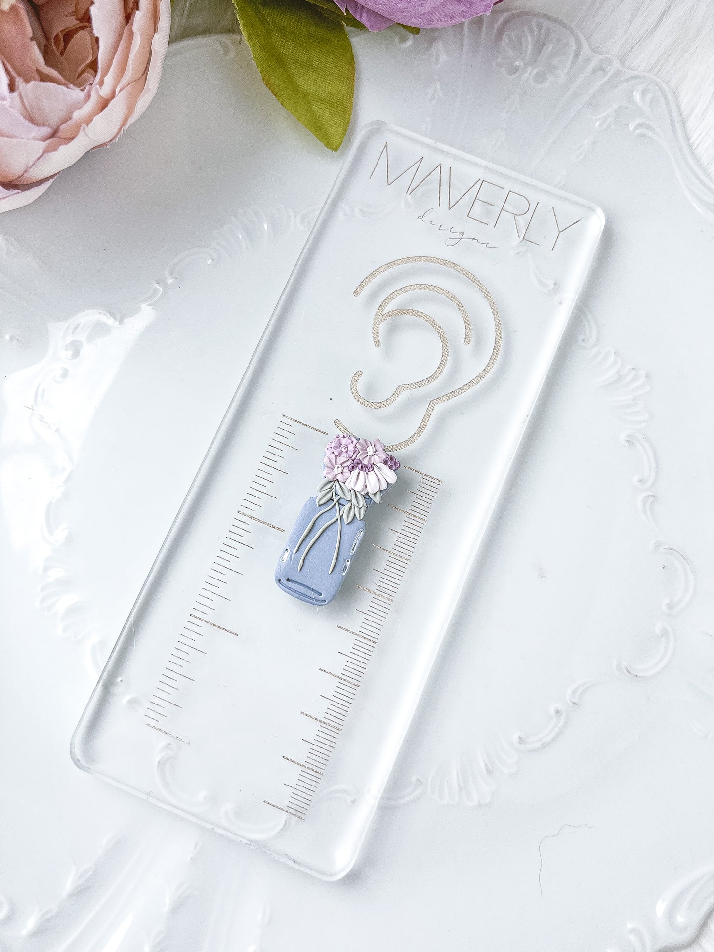 Mason Jar Imprint Cutter with Floral Support - February Launch