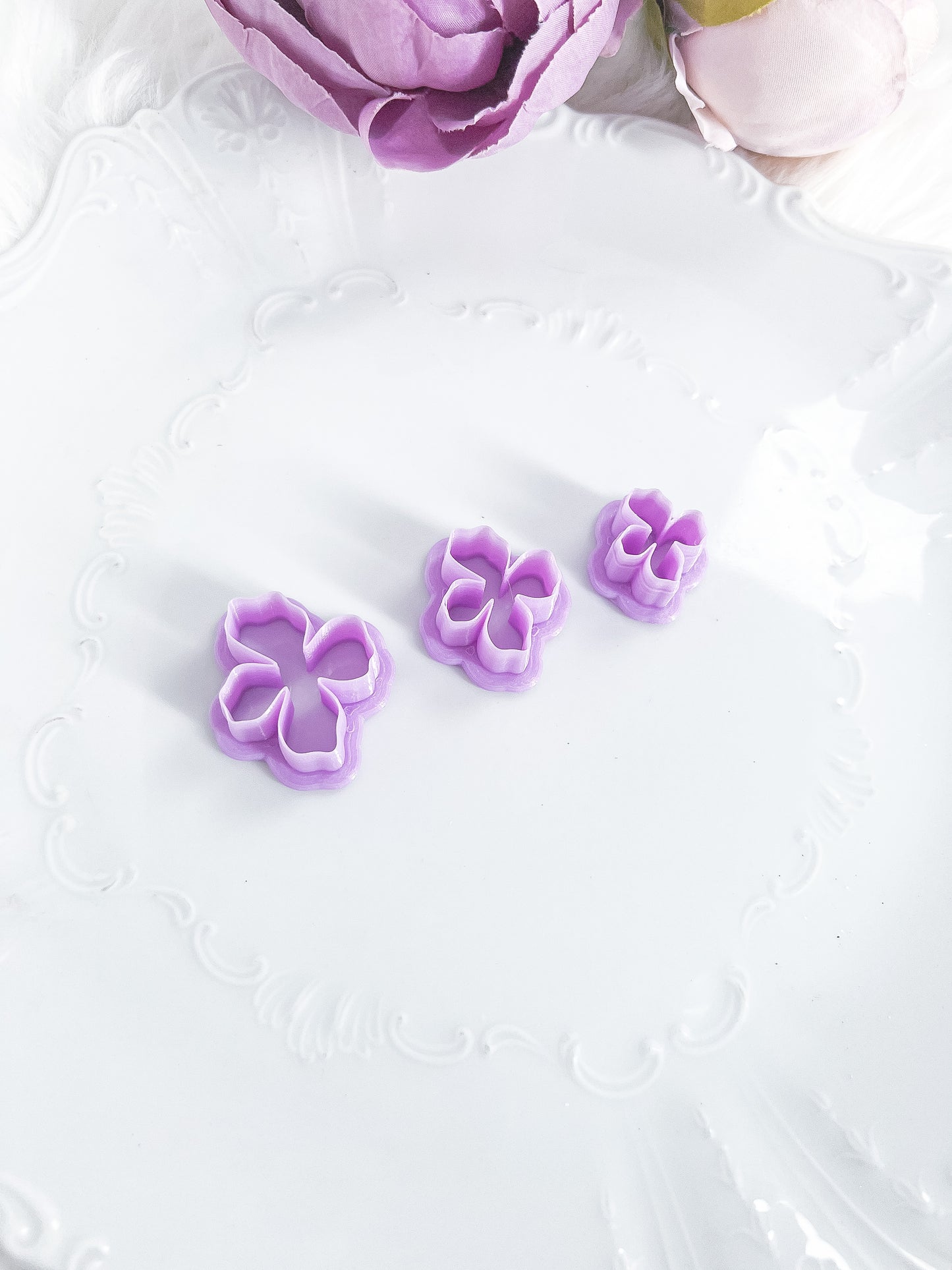 4 Petal Abstract Flower Cutter - March Launch