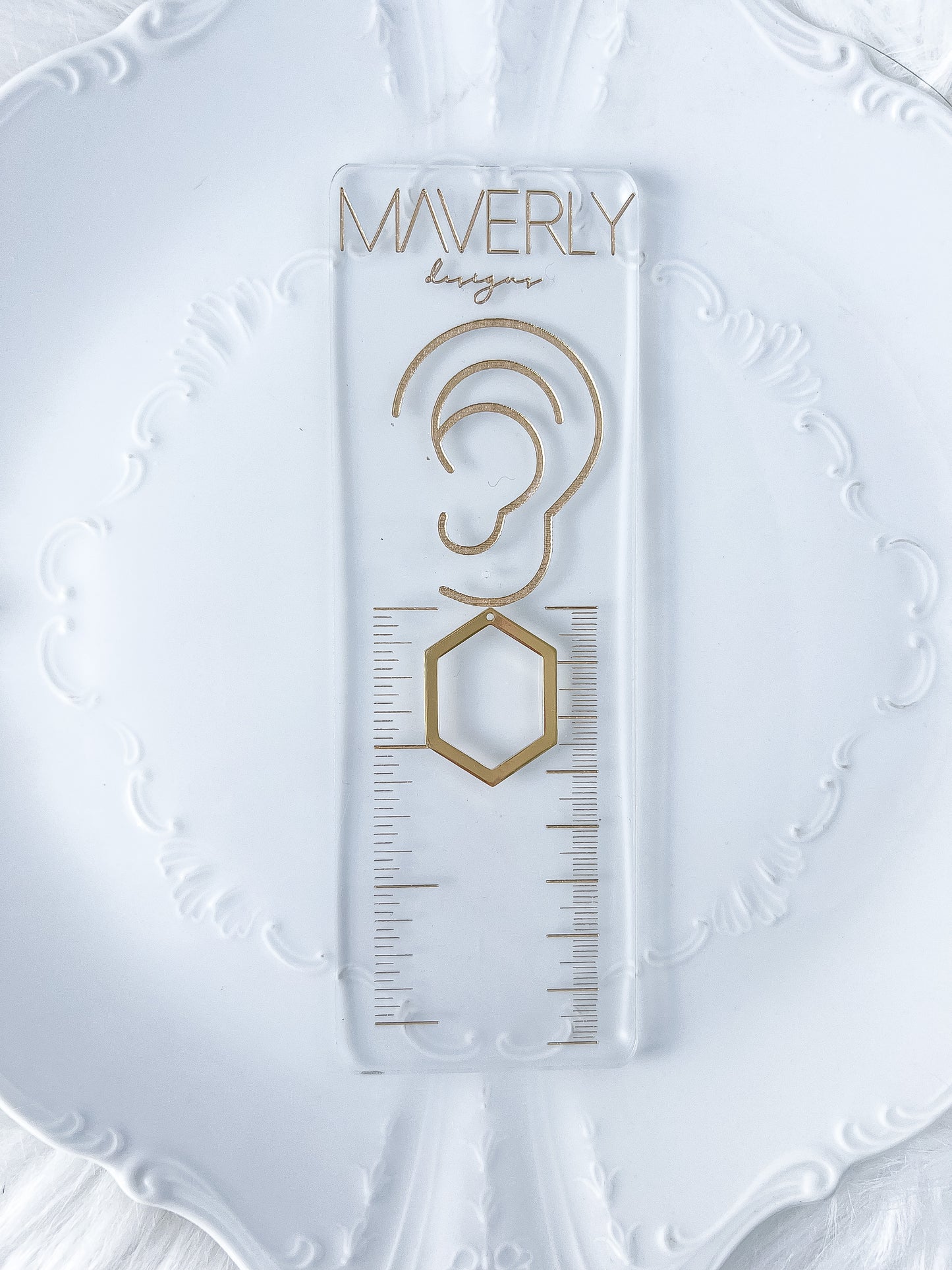 Hexagon Bezel Charm - 10 PIECES - March Launch