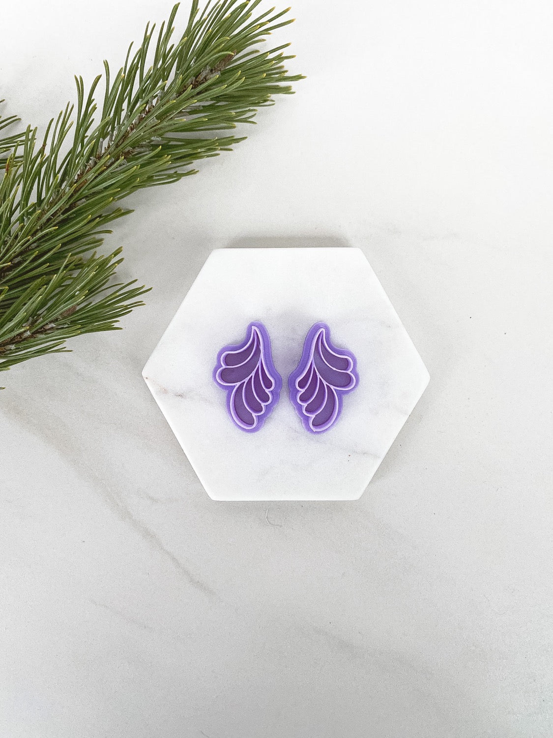 Swirl Dangles - Mirrored Set