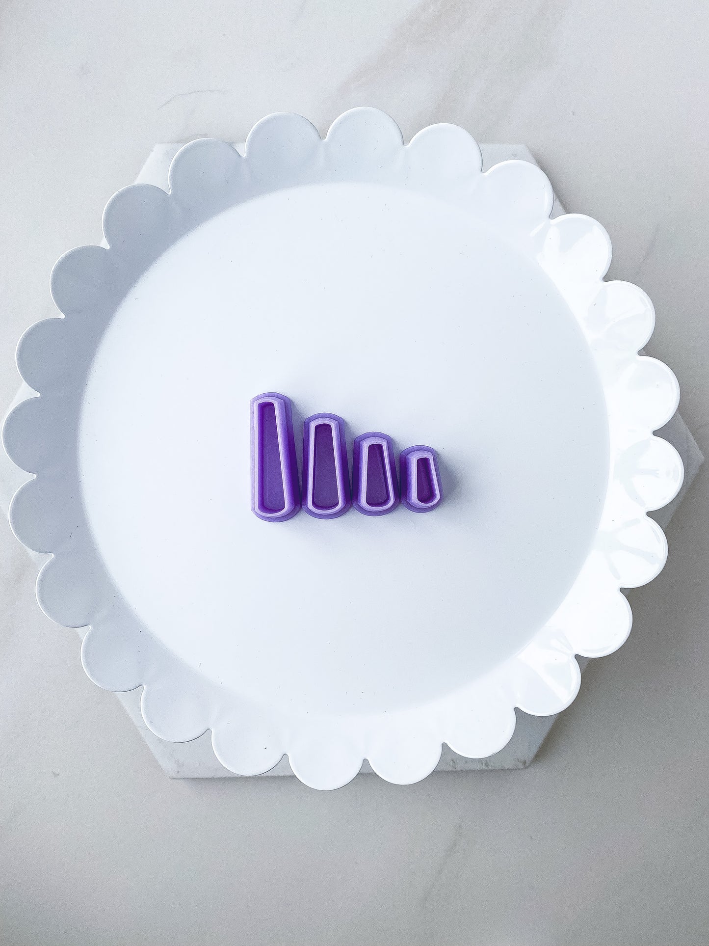 Squared Dangle Set - 4 Pieces