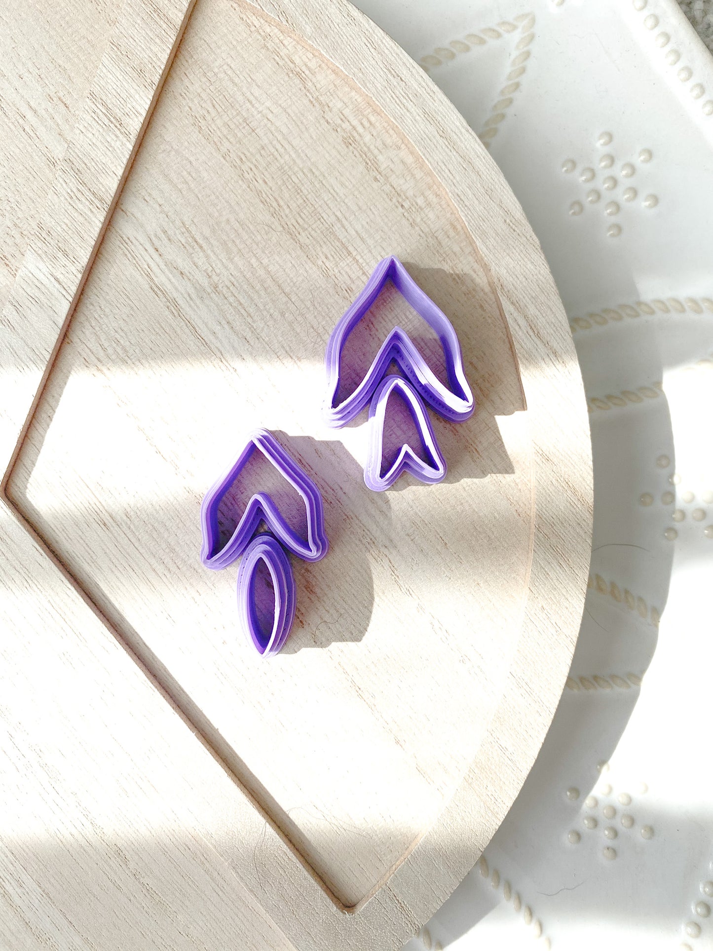 Floral Drop - 4 PIeces