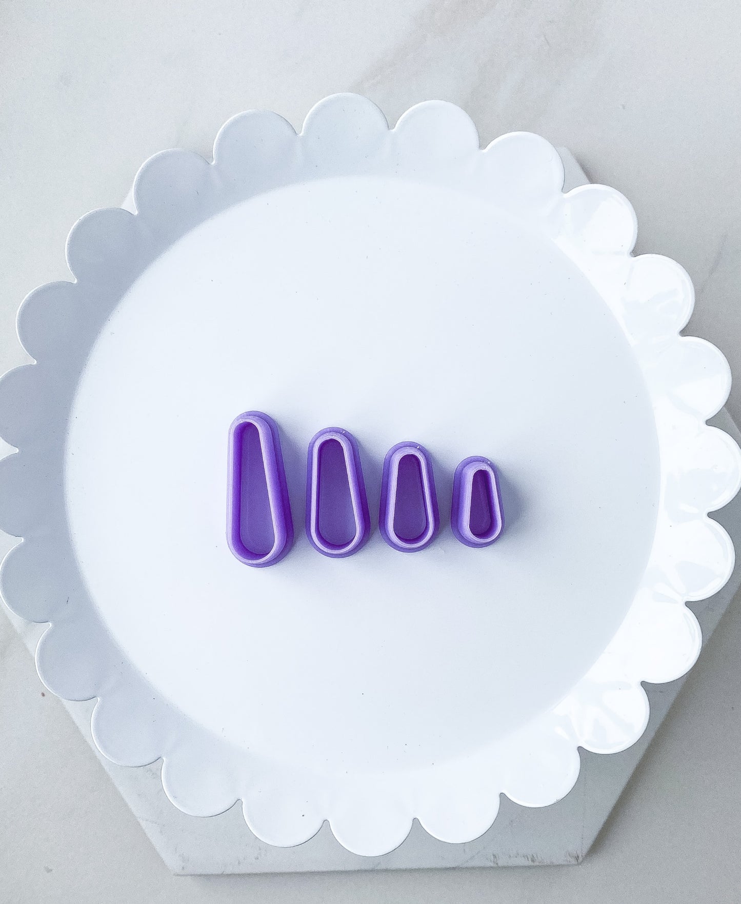 Round Dangle Set - 4 Pieces