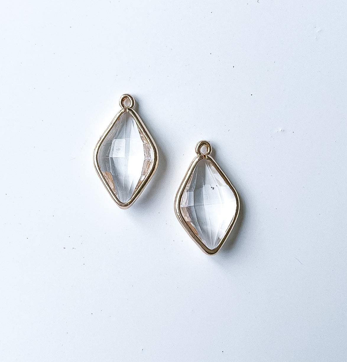 Crystal Dangle Charm - 10 PIECES