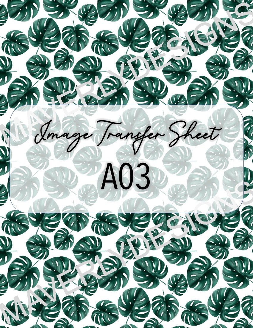 ITS-003 - IMAGE TRANSFER PAPER (A03)