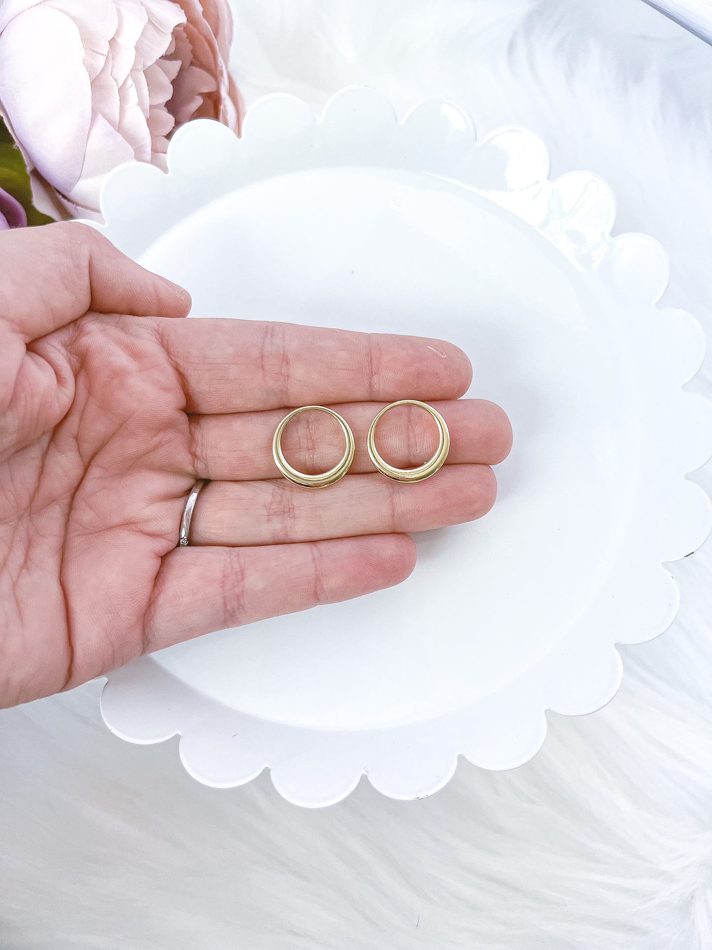Thick Circle Bezel - 10 PIECES