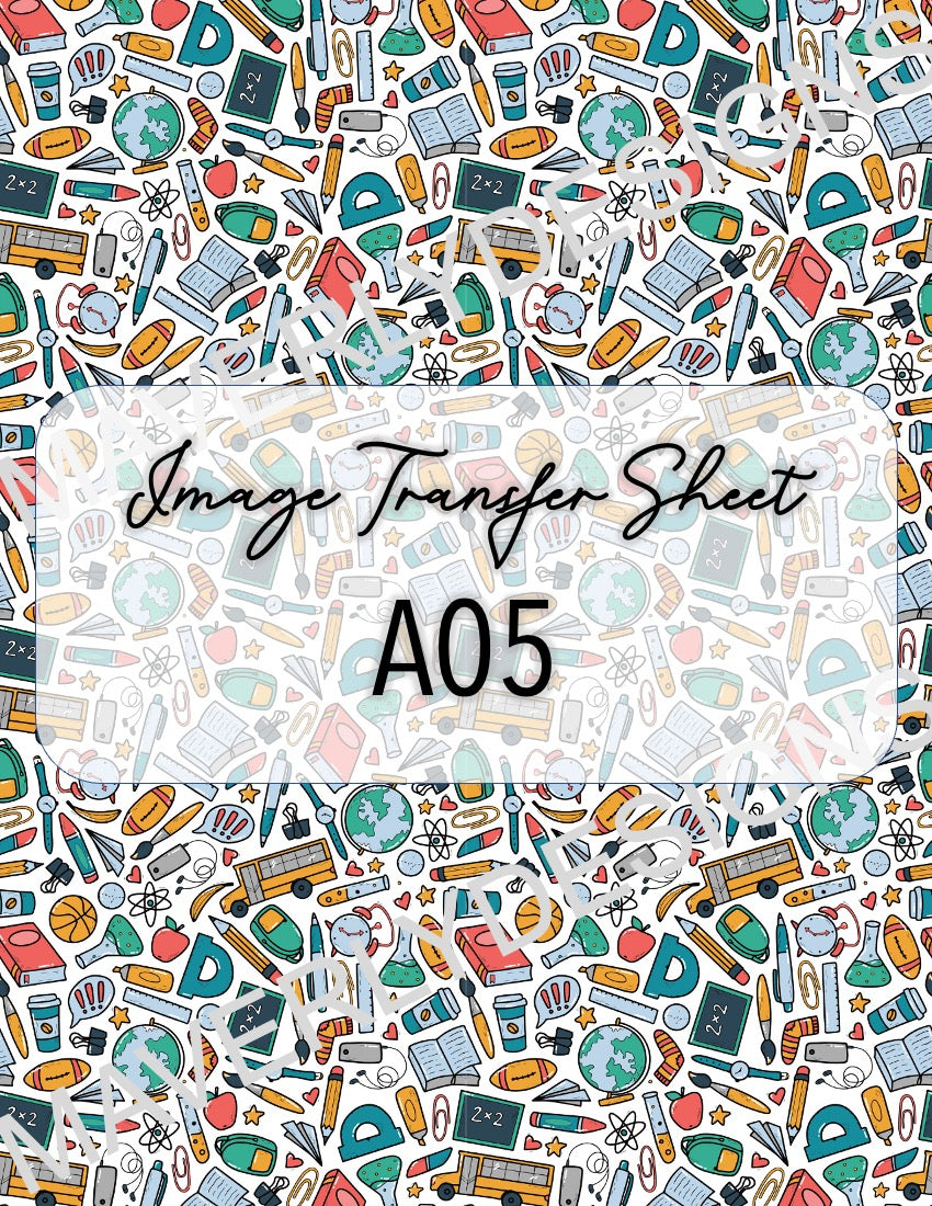 ITS-005 - IMAGE TRANSFER PAPER (A05)