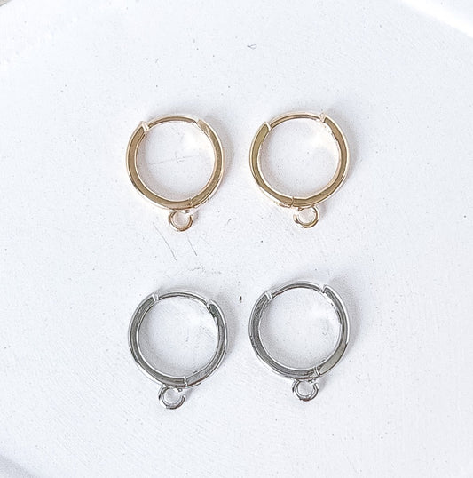 Click Hoop Stud Finding - 10 PIECES
