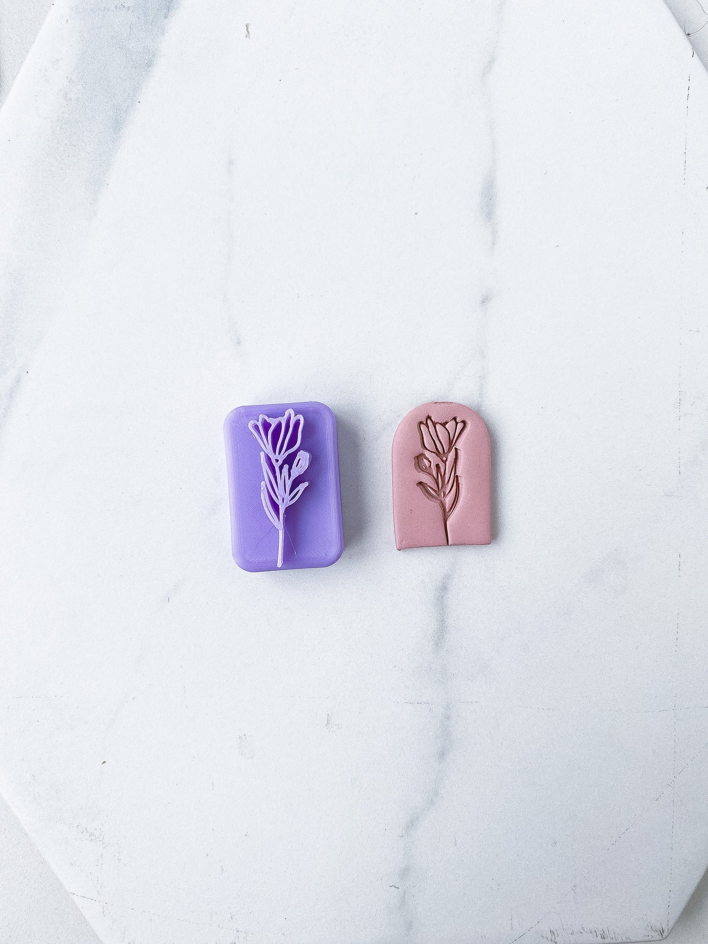 Floral Stamp Set 03 - 3 PIECES