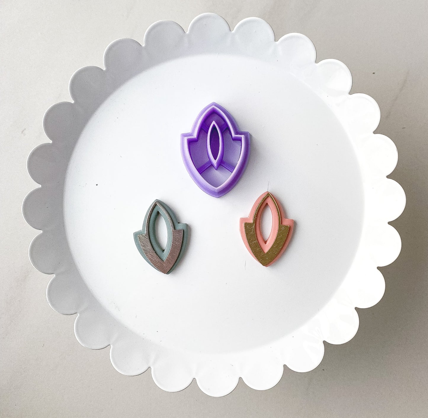 Oval V Cutter - Charm Match