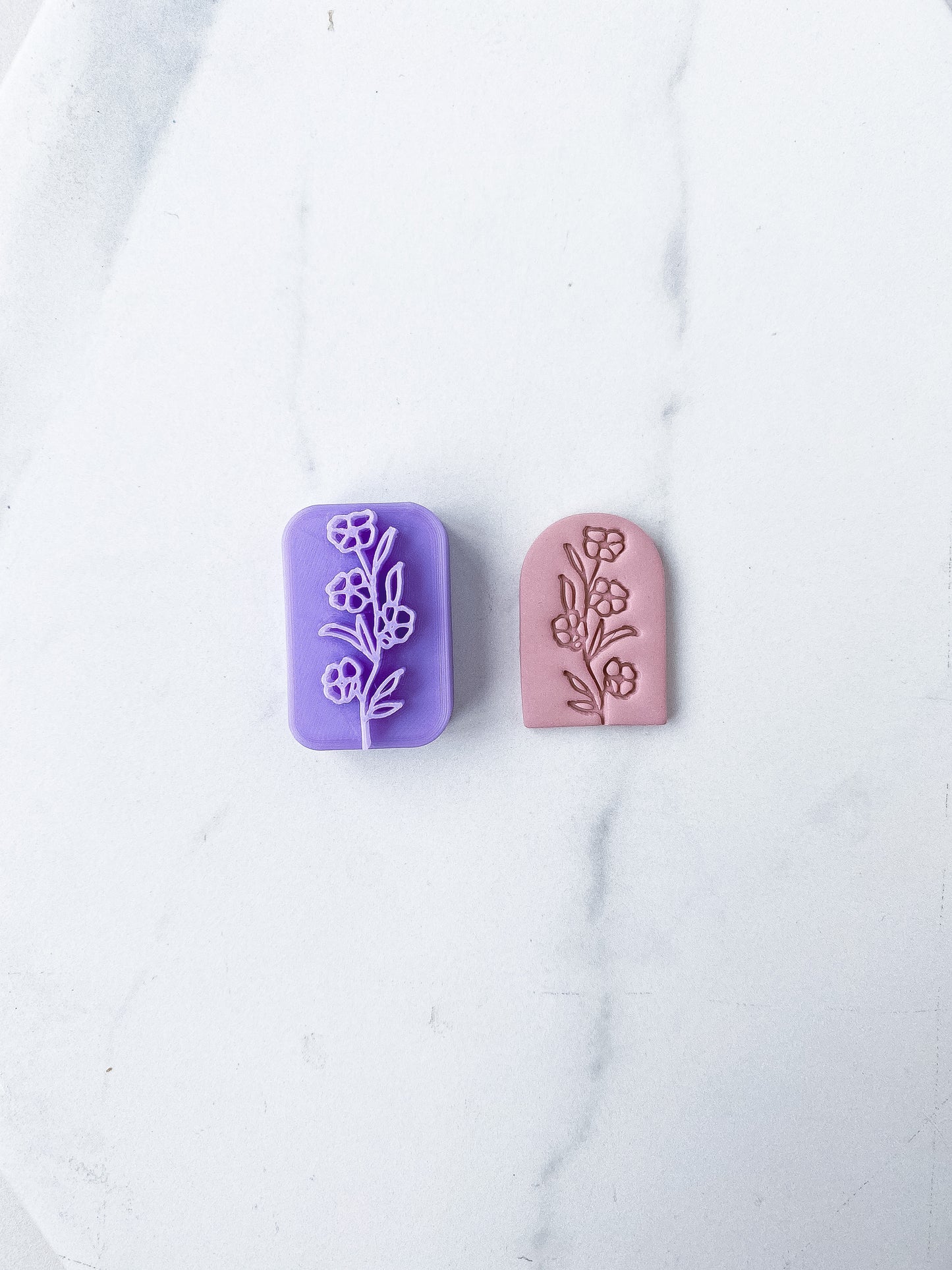 Floral Stamp Set 03 - 3 PIECES