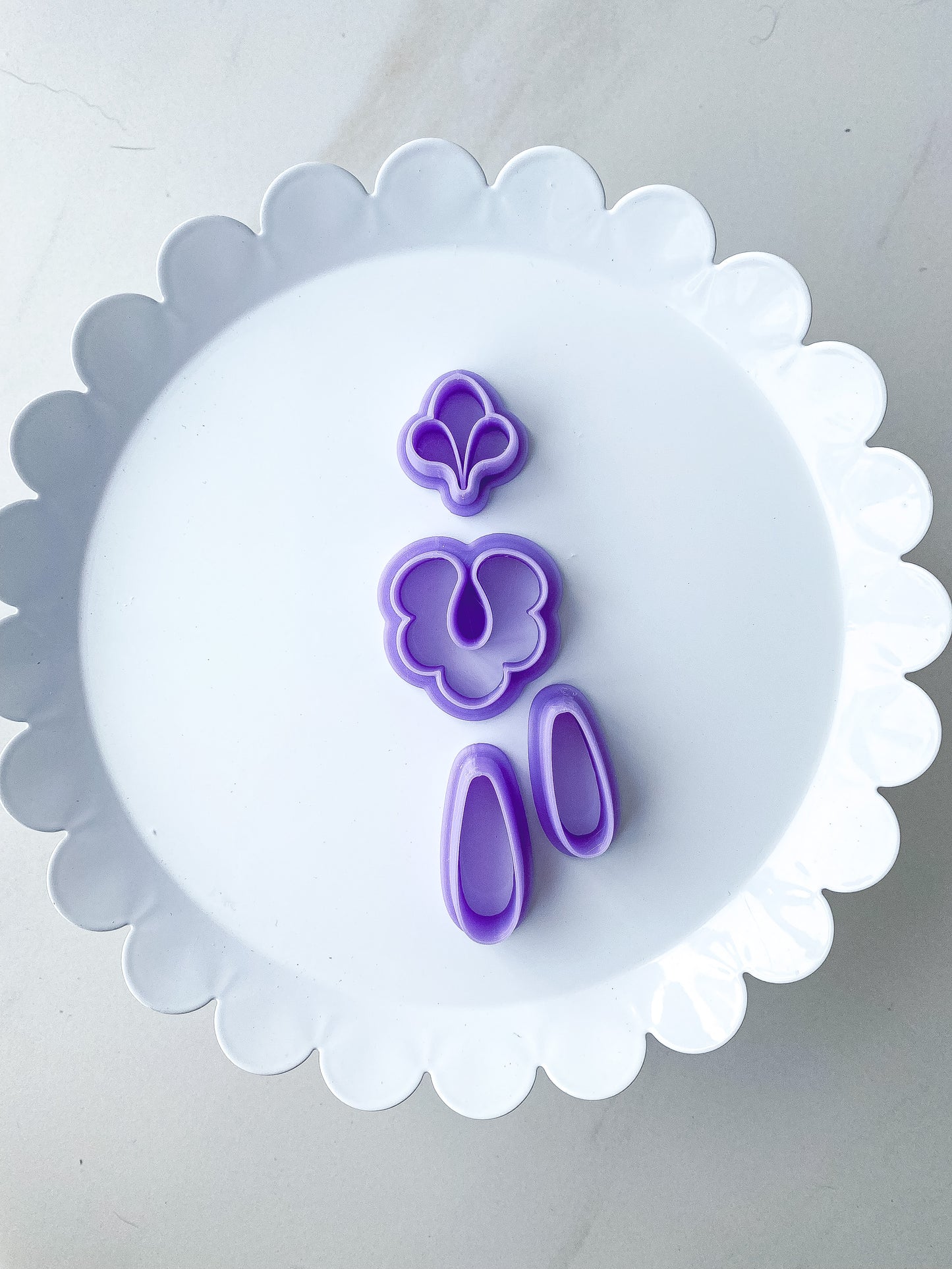 Poppy Dangle Set - 4 Pieces