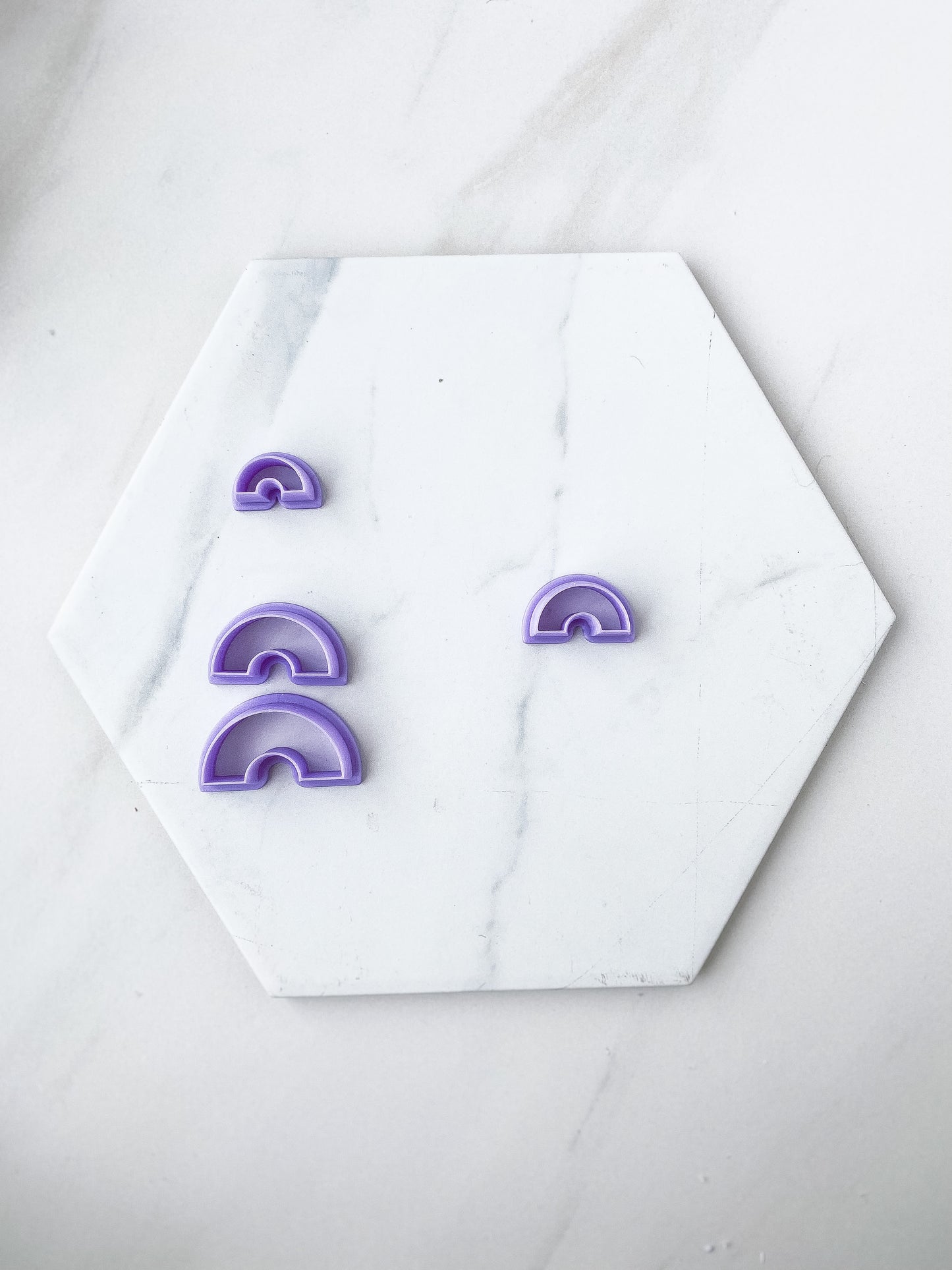 Half Circle Cut - Measured by WIDTH