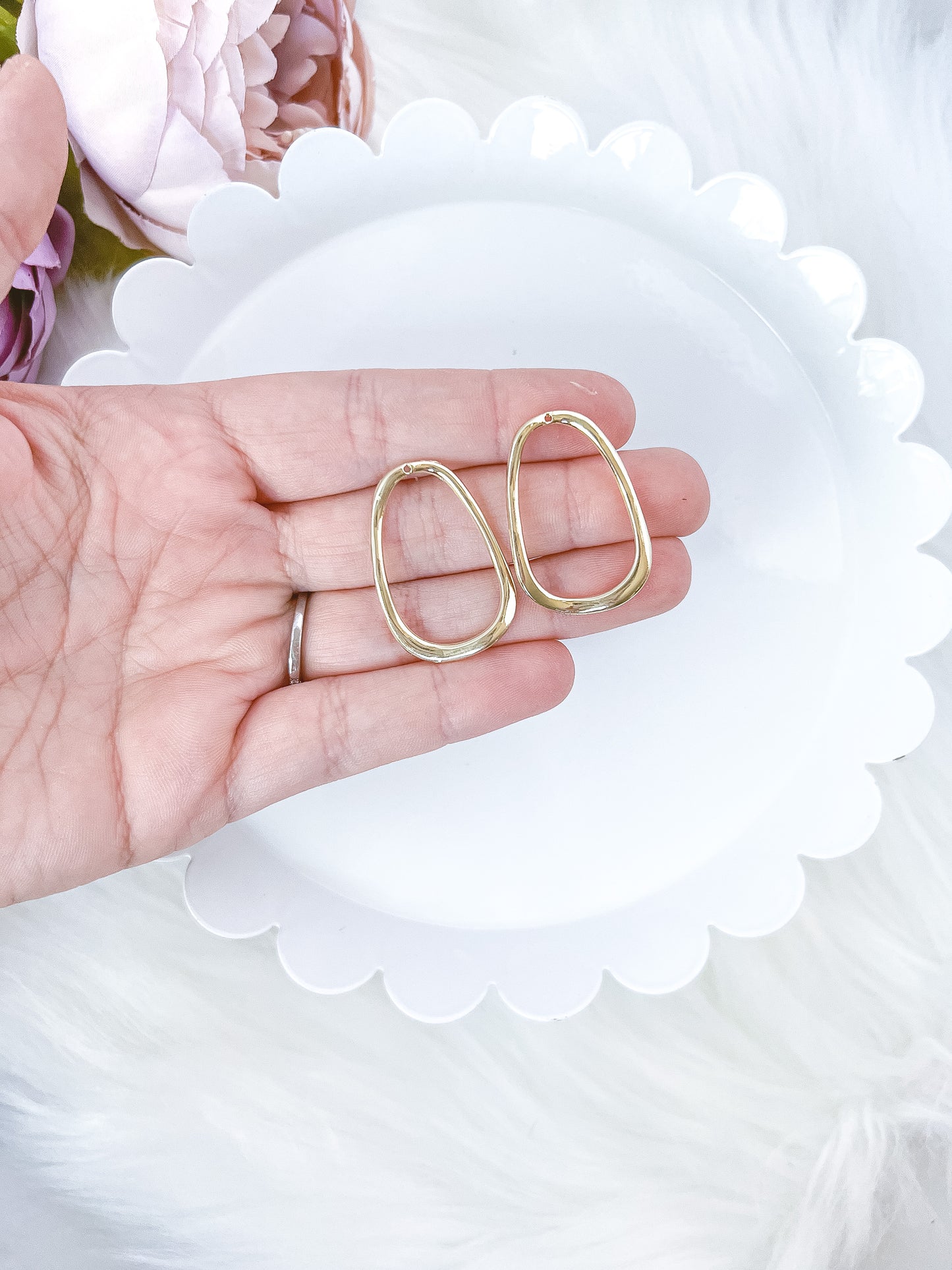 Oval Bezel - 10 PIECES