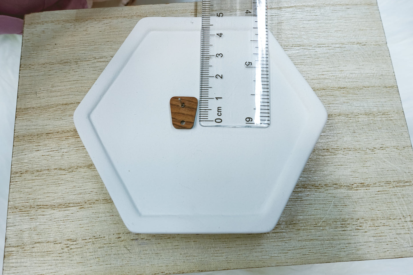 Trapezoid Wooden Stud - 10 PIECES