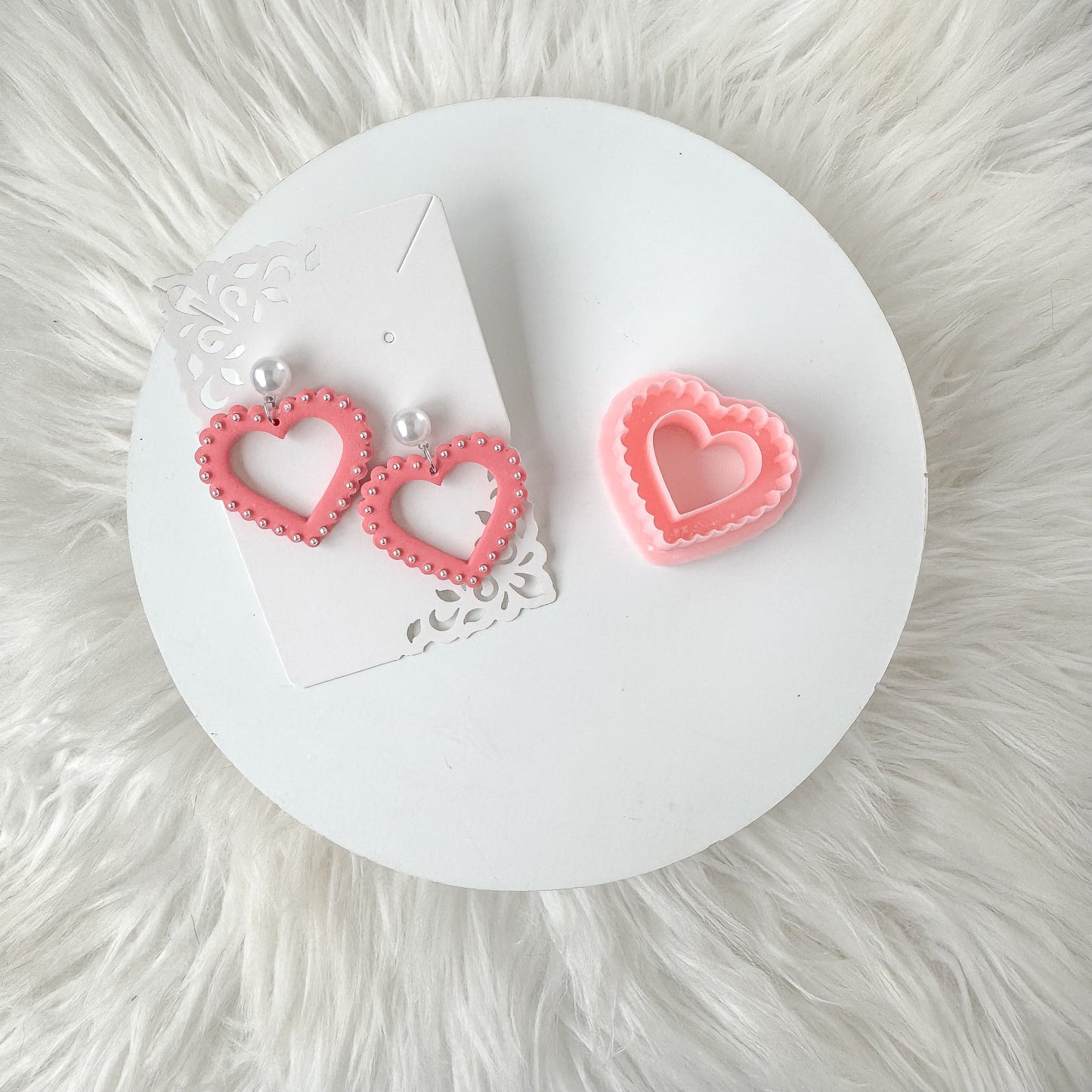 Scalloped Heart Window - Valentines Day Collection - December 2024