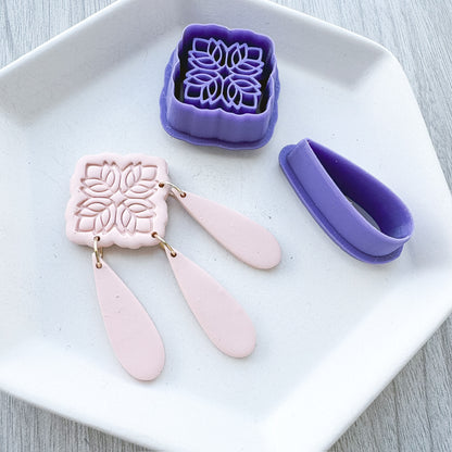 Feb Imprint Dangle Clay Cutter-February 2024 Launch
