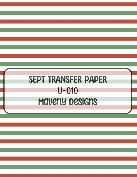 U-010 - September 2024 - Transfer Paper