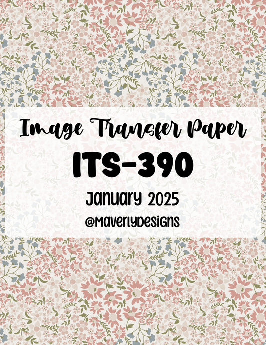 ITS-390 - Transfer Paper - January 2026 Launch
