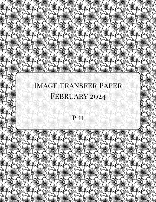 P 11 Transfer Paper - February Launch