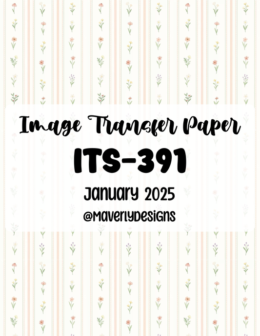 ITS-391 - Transfer Paper - January 2026 Launch